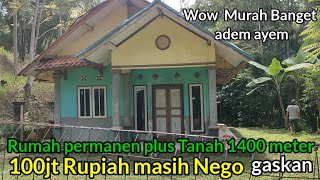 Kampung Kubang Bikin Betah Ada Rumah plus Tanah Seluas 1400meter Di Jual murah [upl. by Cud]