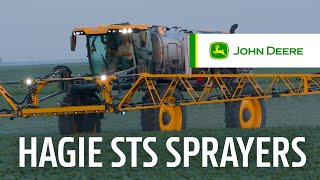 Gain Ground with Hagie SingleTankSolution Sprayers  John Deere [upl. by Pitts]