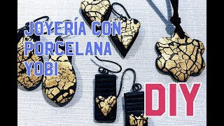 COMO HACER BISUTERÍA CON PORCELANA diseña y crea tus piezas DIY TRUCOS Y TÉCNICAS MANUALIDADES [upl. by Nujra]