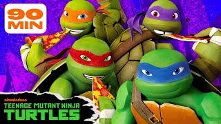 90 MINUTES of Turtles Being Total Bros 🔥  Teenage Mutant Ninja Turtles [upl. by Immij]