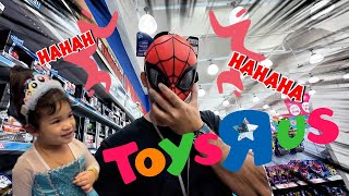 Toy Hunt at Toys”R”Us Paradigm MallPetaling Jaya Malaysia with Amanda amp Spiderman [upl. by Thanh]