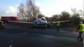 De Haviland Dove VP967 starting up [upl. by Harv270]