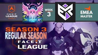 FACEIT League Season 03  Week 03  EMEA Master  Wasp vs Ereus [upl. by Odrahcir71]