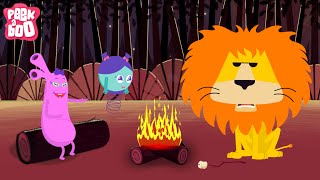 The Lion Song With The Dubby Dubs  English Songs And Rhymes For Kids  Peekaboo [upl. by Ferris]