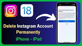 How to Delete Instagram Account Permanently on iPhone  New Update 2025 [upl. by Ania]