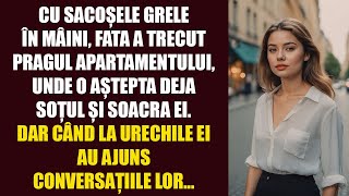 Cu sacoșele grele în mâini fata a trecut pragul apartamentului unde o aștepta deja soțul și soacra [upl. by Atcliffe342]