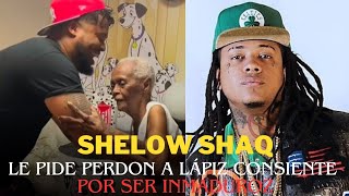 SHELOW SHAQ LE PIDE PERDON A LÁPIZ CONCIENTE [upl. by Ecnarretal]