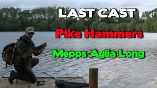 Mepps Aglia Long Gets Hammered By Pike [upl. by Llen634]