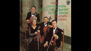 Silent Tone RecordHaydnString quartet No77quotKaiserquotNo78quotSunrisequotQuartetto Italiano 古典音乐 黑胶唱片 [upl. by Leizahaj]