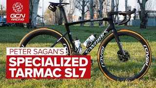 Peter Sagans SWorks Tarmac SL7  Bora Hansgrohes Specialized AllRounder [upl. by Ecarg413]