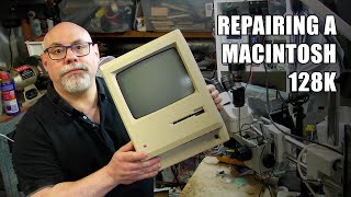 Repairing a Macintosh 128K [upl. by Novia]