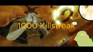 1000 killstreak slap battles theme [upl. by Ynnaffit]