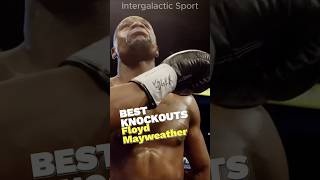 Best Knockouts Of Floyd Mayweather [upl. by Anawqahs]