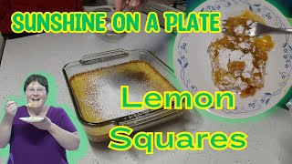 Easy Homemade Lemon Bars [upl. by Basil671]