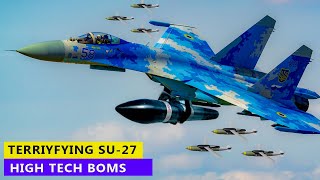 Ukraine’s Su27 Interceptors Are Dropping High Tech American Glide Bombs [upl. by Suoicerp]