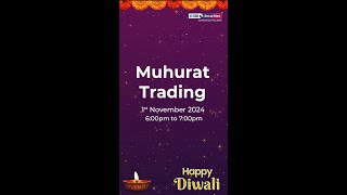 Muhurat Trading 2024 [upl. by Nnylirehs833]