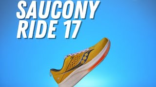 Saucony Ride 17 Unboxing y reviewRunning [upl. by Mena]