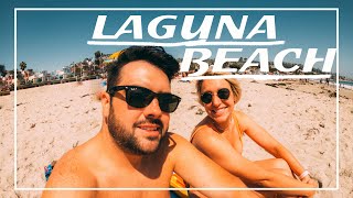 LET THE RAIIIN FALL DOWN because We Went to LAGUNA BEACH  Solana Beach  Michael amp Abbey VLOG [upl. by Itsim]