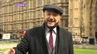 George Galloway anger at Margaret Thatcher funeral and cancelling PMQs [upl. by Ayaet]