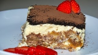 TIRAMISU Italian Original Recipe [upl. by Glanti114]