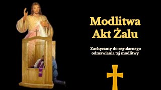 Modlitwa Akt Żalu [upl. by Annij]