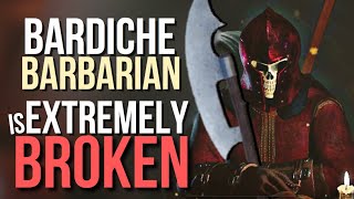 Bardiche Barbarian is Extremely Broken  Dark and Darker [upl. by Einahpet]