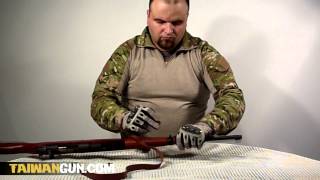 Airsoft Manuals  Kar98k Leather Belt Adjustment [upl. by Ydasahc369]