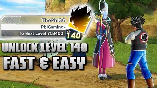 How To UNLOCK LEVEL 140 FAST amp EASY in Dragon Ball Xenoverse 2 [upl. by Clova935]