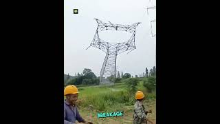 How Vibration Damper Stops Power Lines Vibration🤔 [upl. by Niarb]