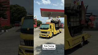 Truk Towing Bring Combineshortsviralvideos trending animasimobiltruk bus bekotrukherichannel [upl. by Atnahs]