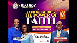 YOUTH SERVICE  UNDERSTANDING THE POWER OF FAITH  PART 1 [upl. by Atnauqal614]