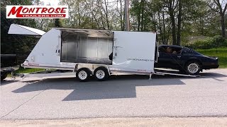 5x8 Enclosed Trailer Craigslist  8772924451  YTCTRAILERS [upl. by Pinsky]