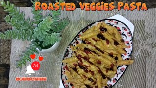 bake creamy veggie pastaroasted tomato pastaroasted pepper pastahidden veggie pasta sauce [upl. by Gatias400]