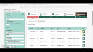 Tutorial 1 Using geneanetorg [upl. by Fendig595]