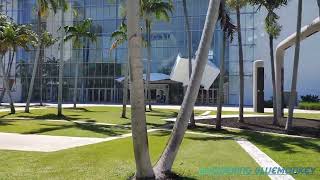 Soundscape Park 4K  Autumn Walking Tour  Miami Beach FL 2023 [upl. by Annasor996]