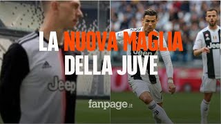 Juventus due sole bande la nuova maglia 20192020 divide i tifosi [upl. by Durware]