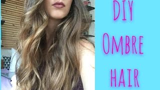 Como eu fiz ombre hair em casa  Karina Cardinalli [upl. by Anelrac]