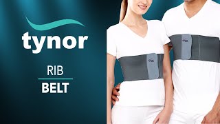 How to wear Tynor Rib Belt for therapeutic compression and support of rib cage [upl. by Ynitsed4]