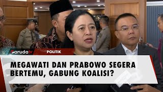 PrabowoMegawati Akan Bertemu Jelang Transisi Kepemimpinan [upl. by Xirdnek]