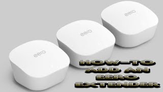 HowTo Add A EERO Extender [upl. by O'Dell]