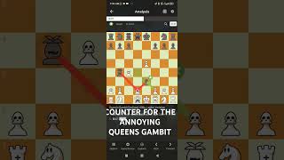 Albin counter gambit underpromotion learnchesstrap shorts brilliant queensgambitdeclined [upl. by Collette]