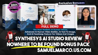 🔥 LIVE Synthesys AI Studio  FULL Synthesys AI Studio Demo  Synthesys AI Studio Review [upl. by Nahtanoj685]