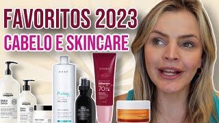 TOP 10 PRODUTOS DE CABELO E SKINCARE QUE MAIS GOSTEI DE USAR EM 2023 [upl. by Heath]