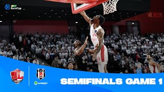 BourgBesiktas  Semifinals Game 1 Highlights  202324 BKT EuroCup [upl. by Pleasant858]