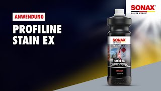 Anwendung SONAX PROFILINE StainEx [upl. by Eixela]