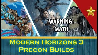 You dont know how to build Modern Horizons 3 Precons  Satya Disa and Omo Queen of Vesuva [upl. by Natsirhc]