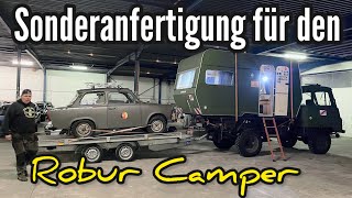 Morgen muss der in ANKLAM Stehen LAST MINUTE Anhängerkupplung für den Robur Camper1100km Roadtrip [upl. by Aziaf]