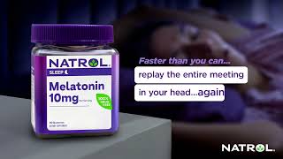 Natrol Melatonin 10mg 15 seconds [upl. by Ida]