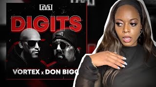 Vortex x Don Bigg  DIGITS Prod Big Moe Reaction 🇰🇼🇲🇦😍 [upl. by Slohcin]