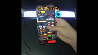 LED Matrix Panel for Windshield with APP Control and Remote Controller [upl. by Cristian]